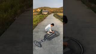 MAKING 3D GLASS ON ROAD 🤯😱 #shorts #arts #funny #comedy