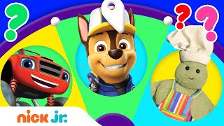 Spin the Big Truck Pups Wheel! w/ PAW Patrol, Tiny Chef & More! #42 | Nick Jr.