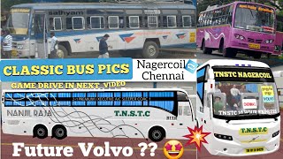 CLASSIC To LATEST |NESAMANI BUS TO NANJIL RAJA BUS PICS | NAGERCOIL TO CHENNAI EPIC BUSES