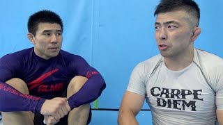 【RIZIN】試合前の久米鷹介選手と話してみました【パスガードフィットネス～足抜きと健康体操～】