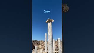 Time Traveling Through Delos: Exploring Ancient Greece🏛️🇬🇷 #Delos #Greece #AncientGreece #TimeTravel