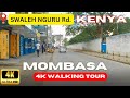 This is AFRICA [4K]: Swaleh Nguru Road Walking Tour - MOMBASA, KENYA