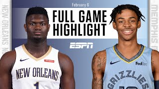 New Orleans Pelicans vs. Memphis Grizzlies [FULL GAME HIGHLIGHTS] | NBA on ESPN