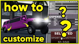 How to CUSTOMIZE your VEHICLE in Southwest Florida! (Full Guide)