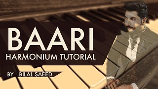 Baari By Bilal Saeed || Harmonium Tutorial || How To Play On Harmonium || Music Guru