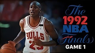 1992 NBA Finals Game 1: Michael Jordan’s Historic Performance vs. Portland Trail Blazers