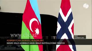 OSLO AZƏRBAYCANIN ƏRAZİ BÜTÖVLÜYÜNÜ TANIYIR