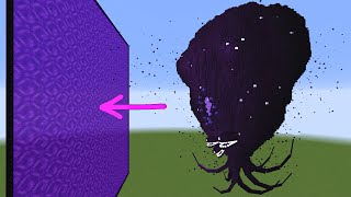 what if the wither storm goes to nether??