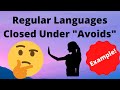 Regular Languages Closed Under 