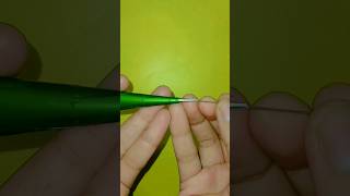 How to make Mehndi Cone thinner tip💚 #mehndi #goodvibes #viral #hack💚