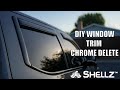 2022-2024 Toyota Tundra Window Trim Overlay Installation - BumperShellz