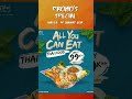 Promo Thai Street AYCE Thailand Food Hanya Rp 99K++?Pax #shorts #thaistreetfood