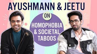 Ayushmann Khurrana & Jeetu on homophobia, gay party & social taboos | Shubh Mangal Zyada Saavdhan