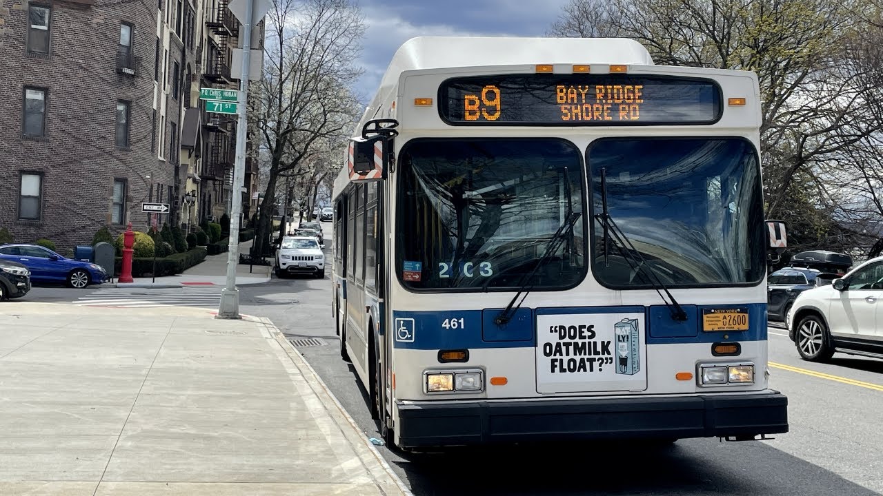 MTA B9 Bus #461 Full Ride From 4 Av/60 St To Shore Rd/71 St (last Stop ...