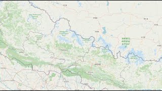 How to plot map with Python