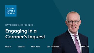 Engaging in a Coroner's Inquest