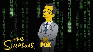 Jim Parsons Explains Crypto Currency | Season 31 Ep. 13 | The Simpsons