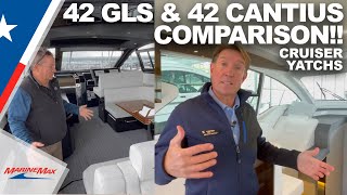 Comparison | Cruisers Yachts 42GLS VS 42Cantius