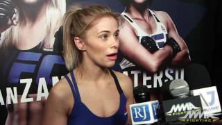 UFC on FOX 22: Paige VanZant Open Workout Scrum