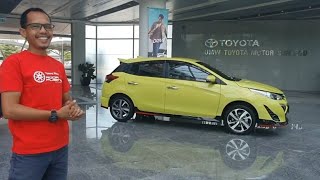 Toyota Yaris Pandangan Awal - Roda Pusing Ringkas