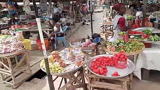 Kpando Market _Volta / Oti Region to the CITY KIGHT #skySlytv