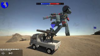 軽トラでメタルギアREXと戦ってみた（Ravenfield）