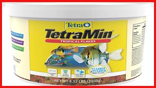 Tetra TetraMin Tropical Flakes 4.52 Pounds, Nutritionally Balanced Diet For Aquarium Fish