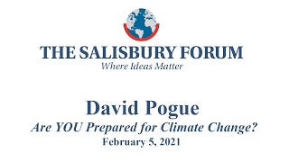 David Pogue - The  Salisbury Forum