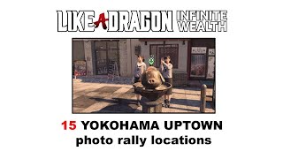 Like a Dragon: Infinite Wealth 15 YOKOHAMA UPTOWN photo rally locations