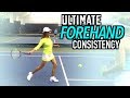 FOREHAND Tennis Lesson - Technique for CONSISTENCY + POWER