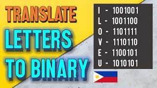 Translate Binary Code Into Letters Using 7 Bits Encoding