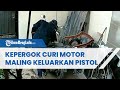 Kepergok Beraksi Curi Motor di Matraman, Maling Panik dan Keluarkan Pistol hingga Suruh Saksi Diam