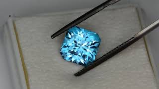 6.39ct Electric blue Topaz