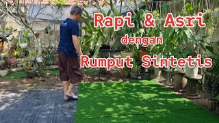 Menekan Pertumbuhan Rumput Liar Dengan Rumput Sintetis