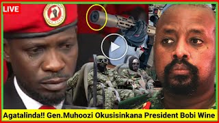 Kino Kika!!! Gen.Muhoozi Okusisinkana President Bobi wine Yetonze Bobi Abiganye Akasatiro Byononese