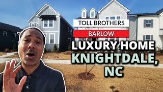 Toll Brothers Barlow  | Luxury Home | 1st-Floor Owner’s Suite | Forestville Village | Knightdale NC