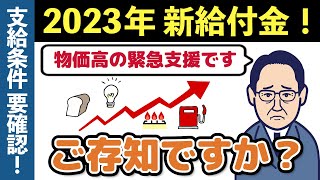 【2023年 給付金】3万円もらえる人とは？家計急変世帯や住民税非課税世帯等の支給条件と物価高に対する政府の対策について解説