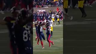 Montreal Alouettes break the game open with this punt return touchdown! #cfl #football #cflfootball