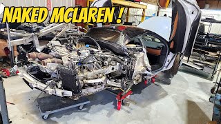 Rare Look At A Mclaren With The Clam Shell Removed #mclarenartura