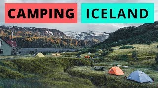 Camping in Iceland | Complete Guide to campsites + MORE