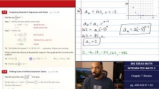 Big Ideas Math [IM3]: Chapter 7 Review (Examples & Problem Set)