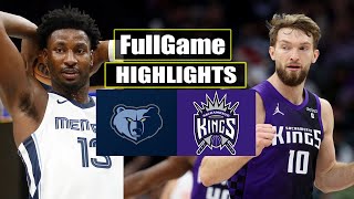 Sacramento Kings vs Memphis Grizzlies Full Game HIGHLIGHTS | March 18 | 2024 NBA Season