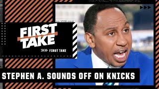 Stephen A. SOUNDS OFF 🗣 'THAT'S THE KNICKS!' | First Take