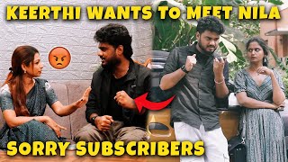 Keerthi Wants to Meet Nila😡 Sorry Subscribers😭 @Nellai360