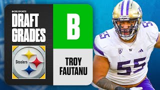 2024 NFL Draft Grades: Steelers select Troy Fautanu No. 20 Overall | CBS Sports