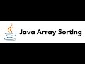 Array Sorting: Descending Order