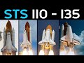 Space Shuttle Launch Compilation (STS 110 - 135)