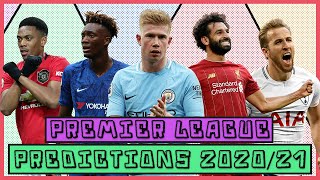 Premier League Predictions 2020/21 | Top 6 Predictions