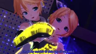 [MMD] [vietsub] LaLaL危 - kagamine len/kagamine rin