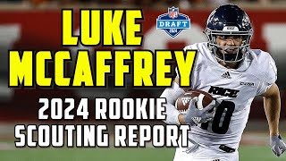 Luke McCaffery Rookie Scouting Report | 2024 NFL Draft Prospect